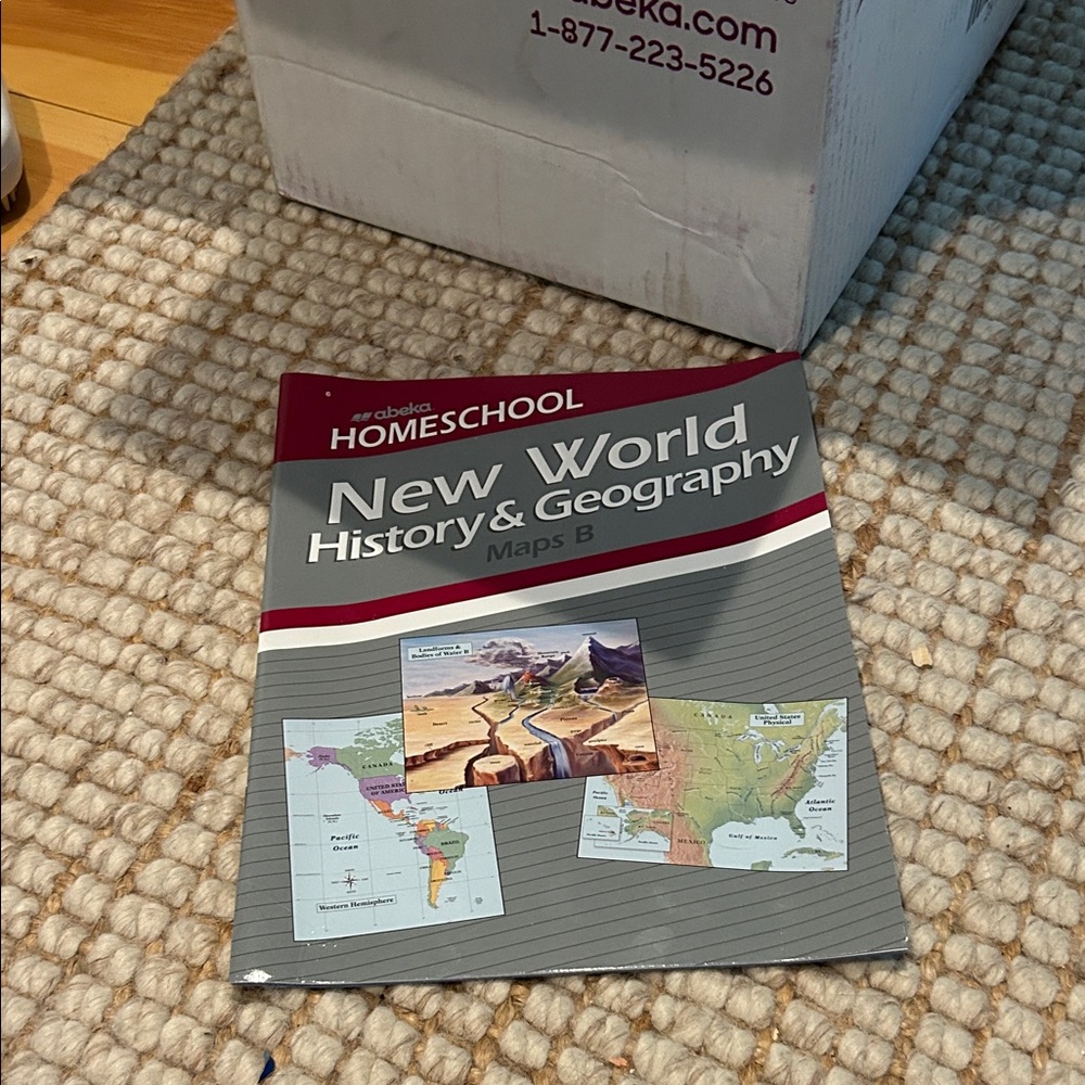 New World History & Geography Maps B NEW Grade 6